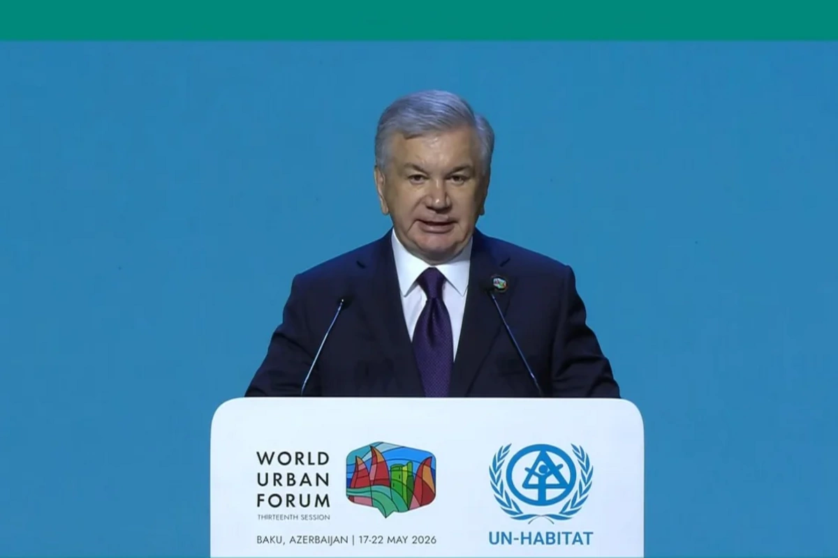 Mirziyoyev WUF13-ün qüsursuz təşkilinə görə İlham Əliyevə minnətdarlığını bildirib