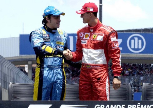 Mixael Şumaxer və Fernando Alonso “Formula 1” tarixinin ən nüfuzlu pilotları seçiliblər