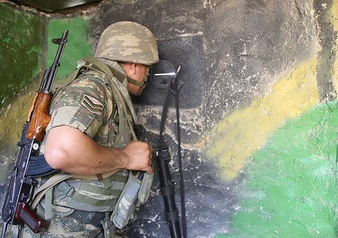 MN: Ermənistan ordusunun mövqelərinin atəşə tutulması yalandır