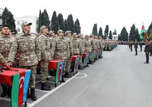 MN: Sabah gənc əsgərlərin andiçmə mərasimləri qapalı şəraitdə keçiriləcək