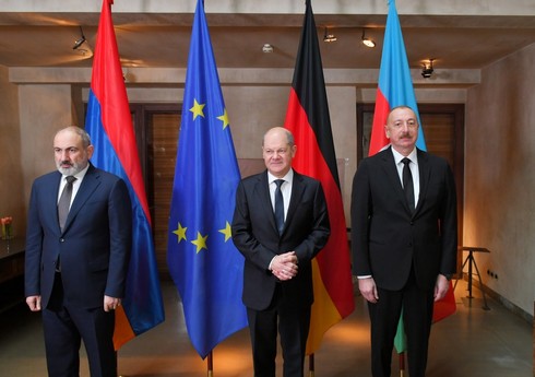 Münxendə Azərbaycan Prezidentinin Almaniyanın Kansleri və Ermənistanın Baş naziri ilə birgə görüşü olub - YENİLƏNİB