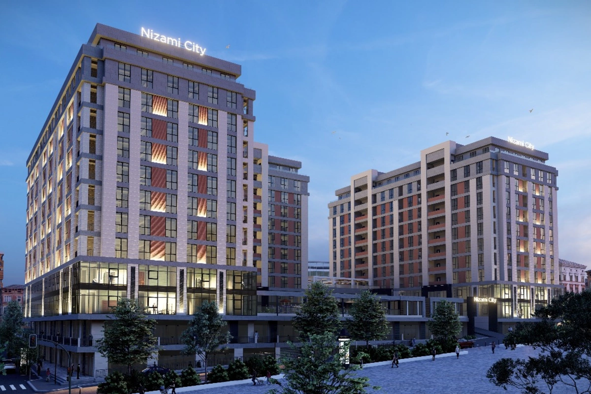 Möhtəşəm yaşayış kompleksi - Nizami City!
