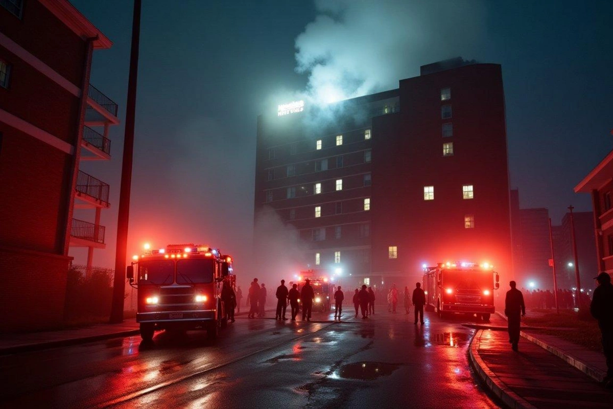 Moskvada doğum evində yanğın baş verib