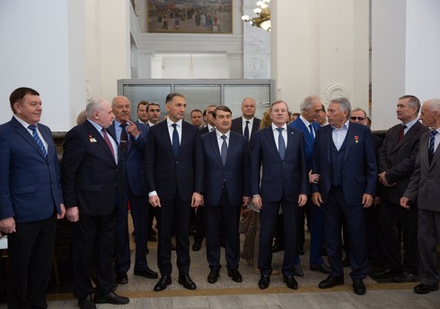 Moskvada Heydər Əliyevin 100 illik yubileyinə həsr olunmuş fotosərgi təşkil olunub