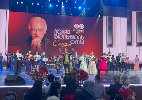 Moskvada Polad Bülbüloğlunun yubiley konserti keçirilib