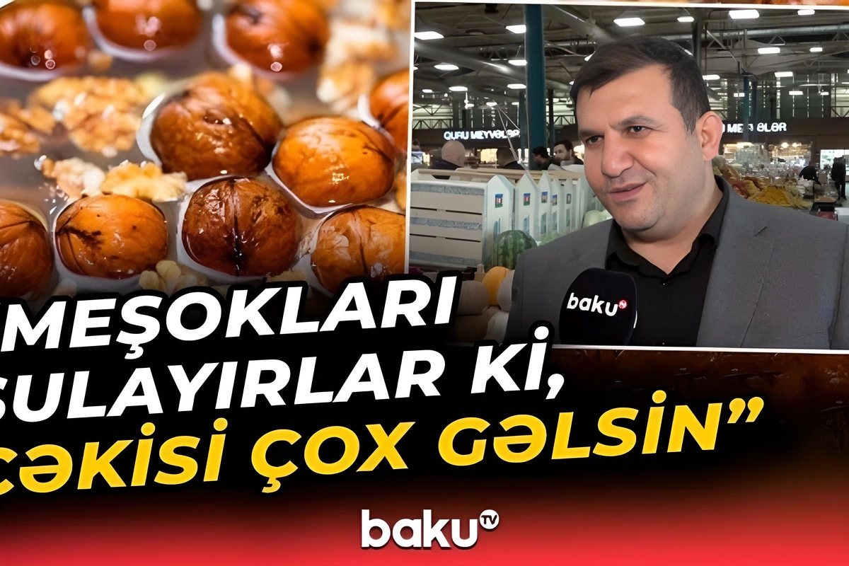 Müştərilərə bazarda 