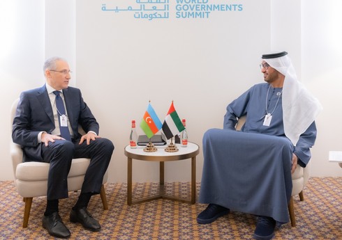 Muxtar Babayev COP28-in prezidenti ilə görüşüb