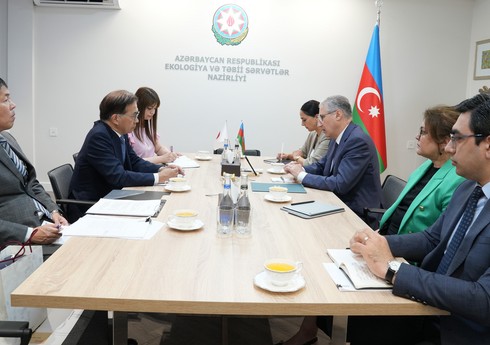 Muxtar Babayev Yaponiya səfiri ilə COP29-a hazırlığı müzakirə edib