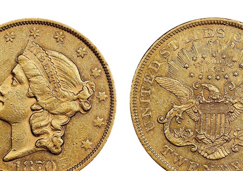 Nadir qızıl sikkə hərracda 1,44 milyon dollara satılıb