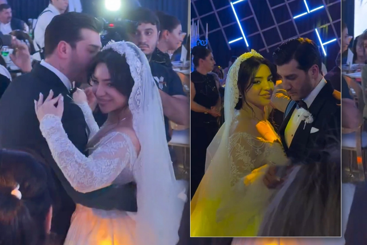 Naibə Allahverdiyevanın qızının toyundan görüntülər