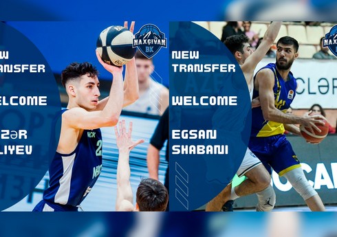 “Naxçıvan” basketbol klubu heyətini 2 oyunçu ilə gücləndirib
