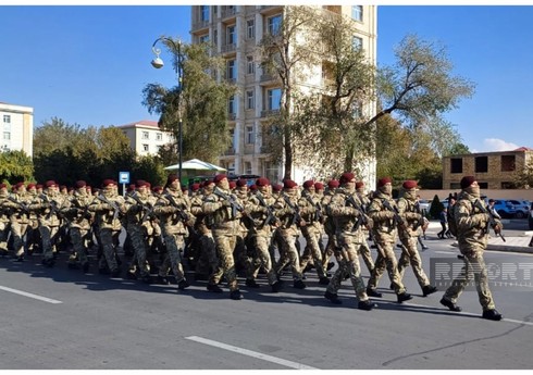 Naxçıvanda hərbi yürüş keçirilir