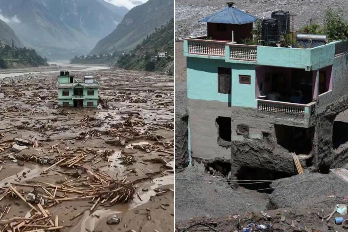 Nepaldakı daşqınlarda bu yaşıl ev dağılmadı Nepaldakı daşqınlarda bu yaşıl ev dağılmadı
