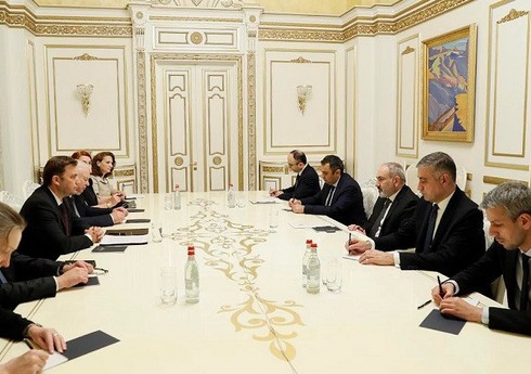 Nikol Paşinyan ATƏT sədri ilə görüşüb