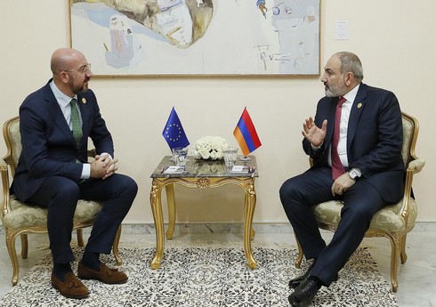 Nikol Paşinyan və Şarl Mişel Azərbaycan-Ermənistan normallaşma prosesini müzakirə edib