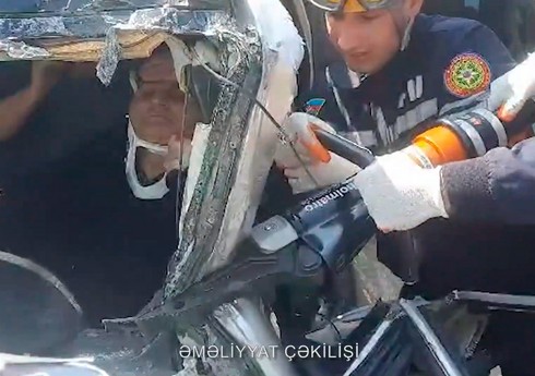 Novxanıda avtomobillər toqquşub, xəsarət alanlar var