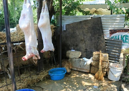 Nöqsan aşkarlanan heyvan kəsimi məntəqələrinin adları açıqlanıb - SİYAHI