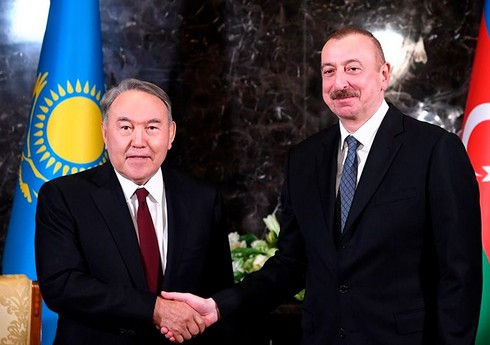 Nursultan Nazarbayev İlham Əliyevi təbrik edib Nursultan Nazarbayev İlham Əliyevi təbrik edib