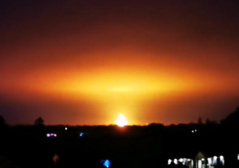 Oksfordda güclü partlayış olub