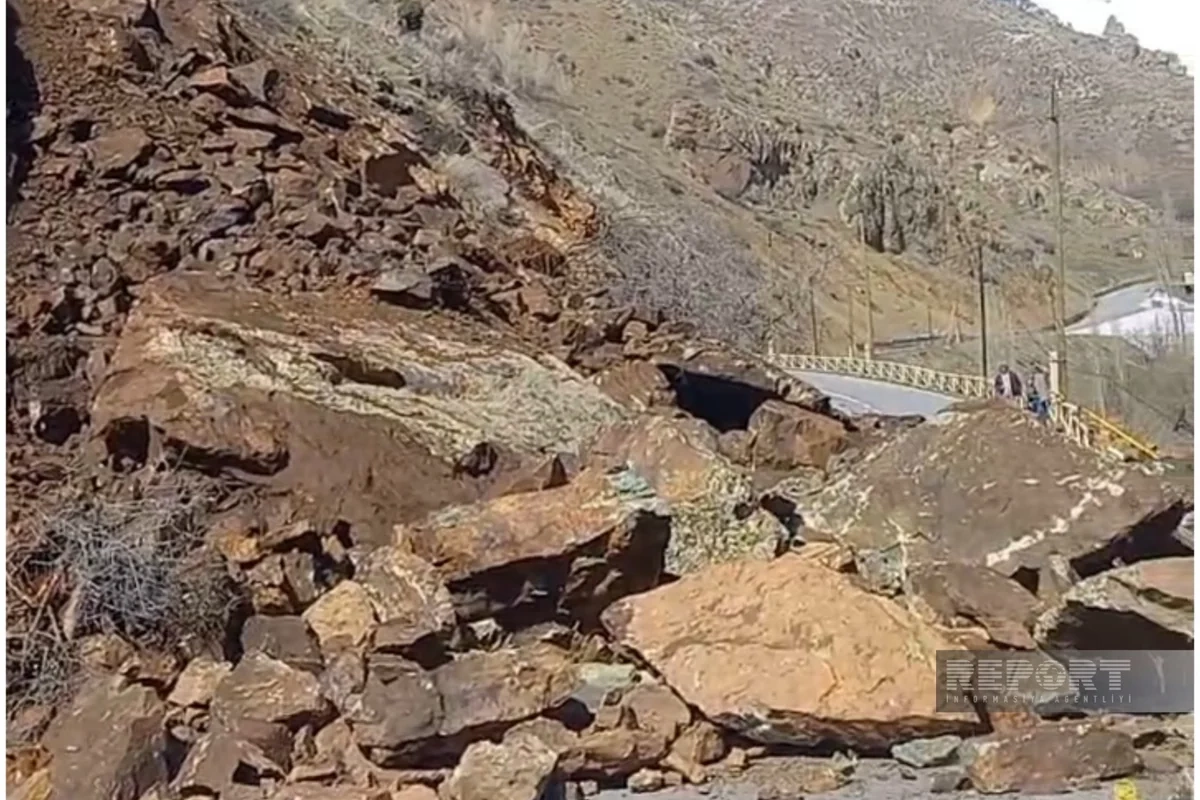 Ordubadda qaya uçqunu olub Ordubadda qaya uçqunu olub