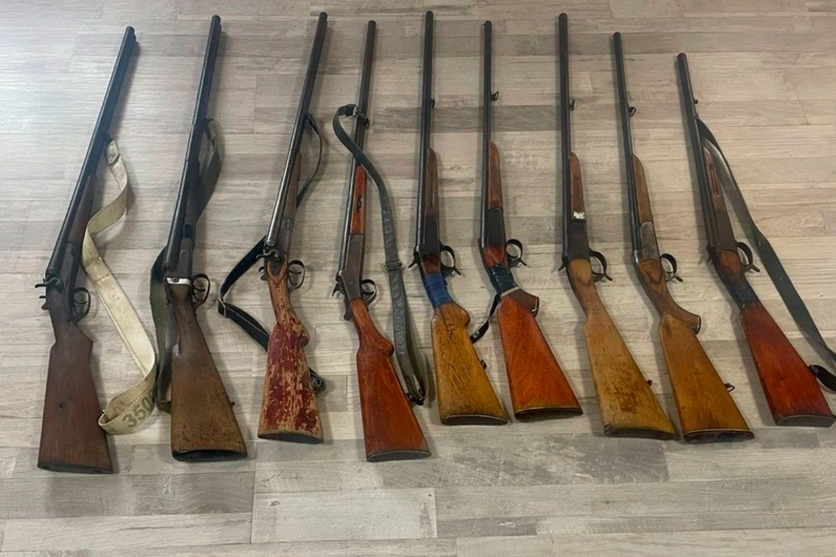 Ötən gün 10 ədəd qanunsuz odlu silah aşkarlanıb