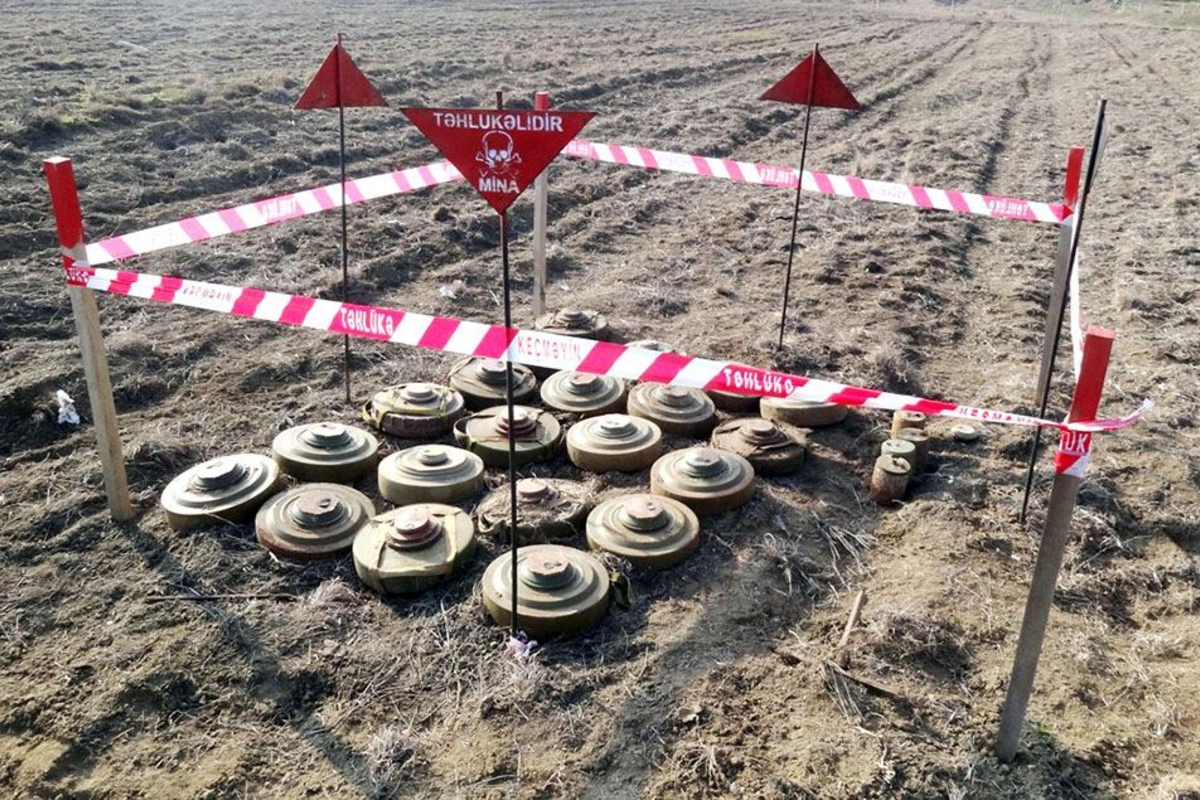 Ötən həftə 1 234 hektar ərazi minalardan təmizlənib