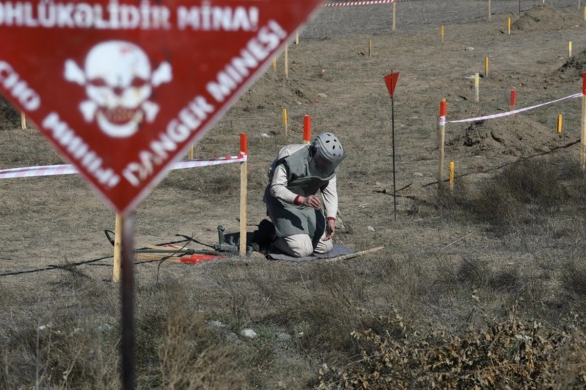 Ötən həftə 1455,4 hektar ərazi minalardan təmizlənib