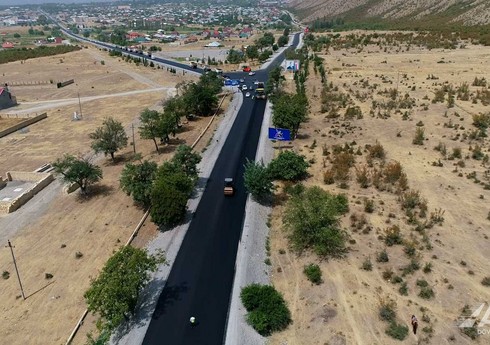 Oğuz-Şəki avtomobil yolunda əsaslı təmir başa çatmaq üzrədir