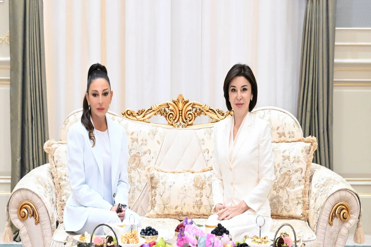 Özbəkistanın birinci xanımı Mehriban Əliyevanı Novruz bayramı münasibətilə təbrik edib Özbəkistanın birinci xanımı Mehriban Əliyevanı Novruz bayramı münasibətilə təbrik edib