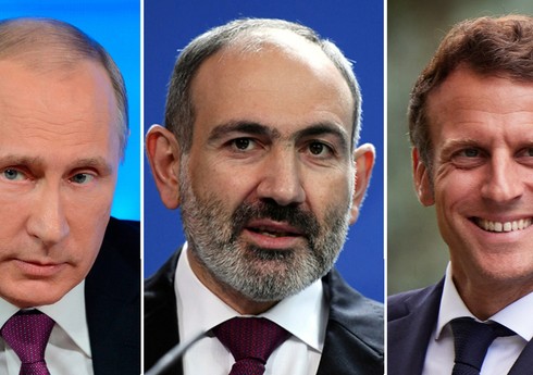 Paşinyan Putin və Makronla telefonla danışıb