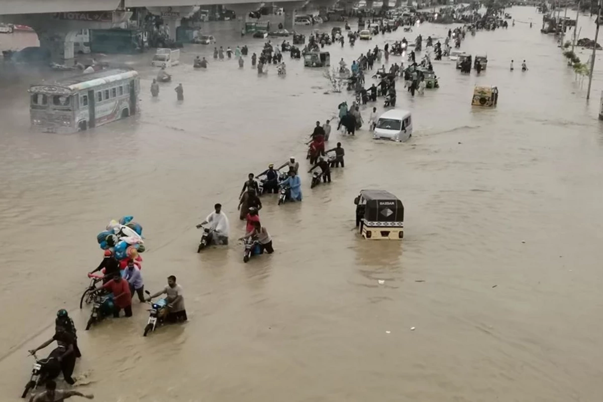 Pakistanda güclü yağışlar səbəbindən 11 nəfər ölüb