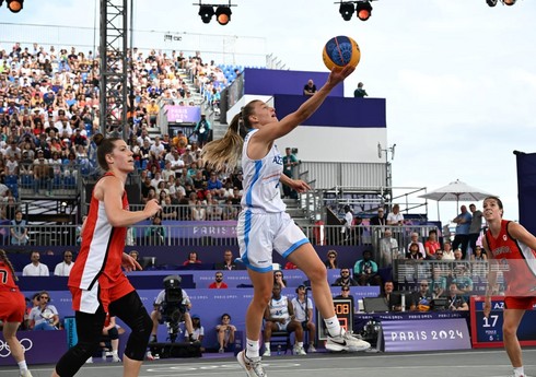 Paris-2024: Azərbaycan basketbolçuları qrupda sonuncu matçını keçirib