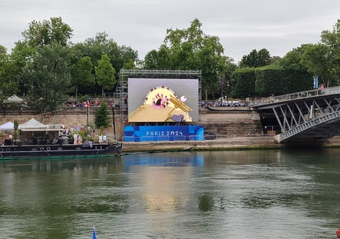 Parisdə keçirilən Yay Olimpiya Oyunlarının açılış mərasimi başlayıb