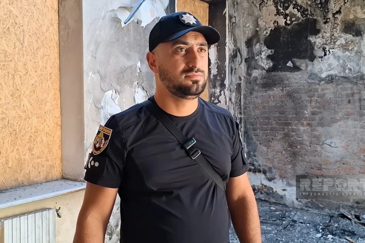 Pavloqradın azərbaycanlı polis rəisinin iş otağı dronla vurulub Pavloqradın azərbaycanlı polis rəisinin iş otağı dronla vurulub