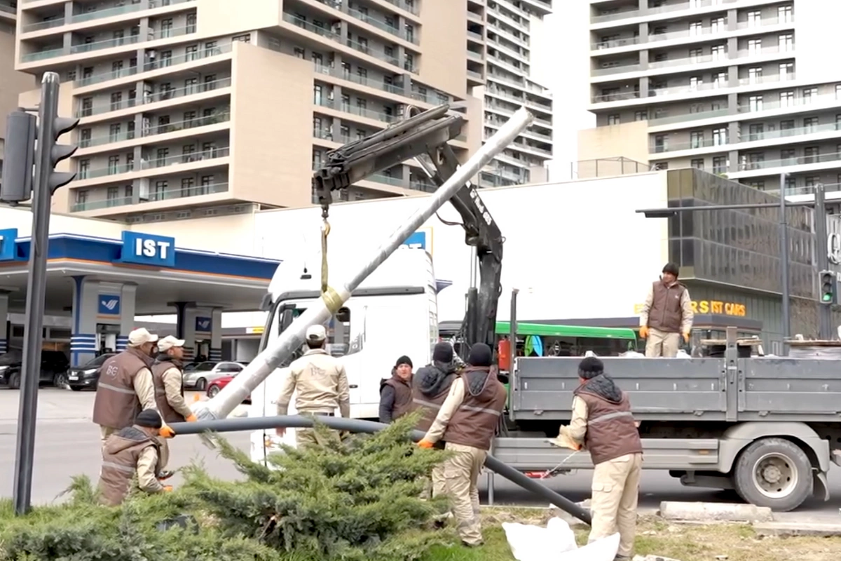 Paytaxtın bu ünvanına yeni svetoforlar quraşdırılıb