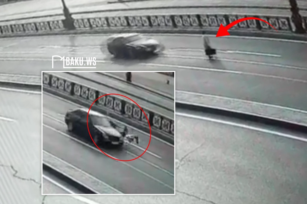 Piyada qadını vuran şəxs futbolçu imiş