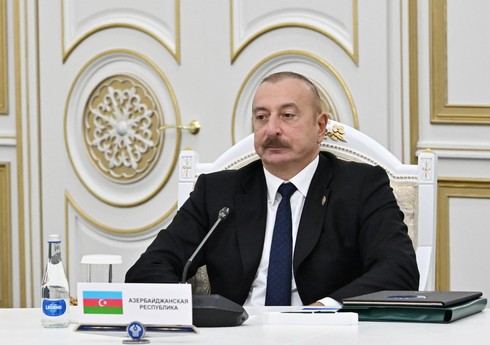 Prezident Azərbaycanın 2025-ci ildə MDB Oyunlarının keçirilməsi üzrə namizədliyini dəstəklədikləri üçün MDB liderlərinə minnətdarlıq edib