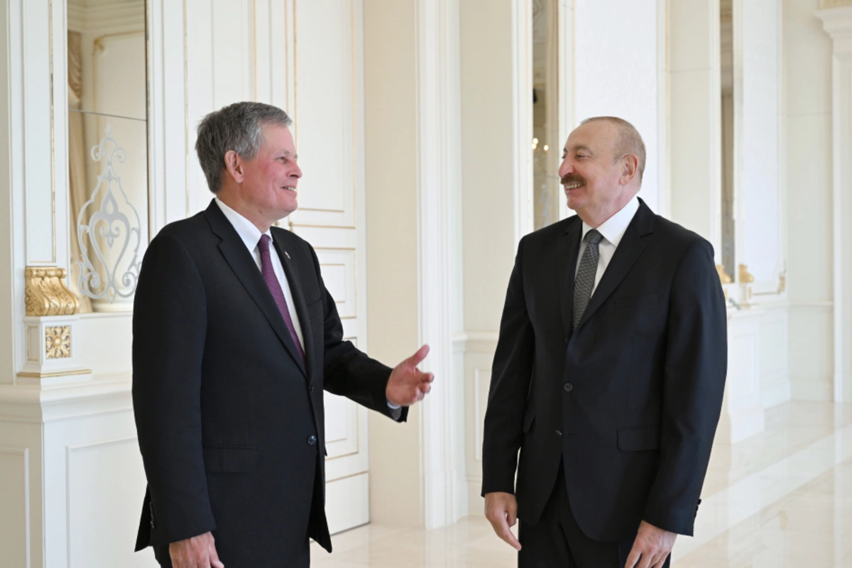 Prezident İlham Əliyev ABŞ Senatının Xarici Əlaqələr Komitəsinin üzvünü qəbul edib