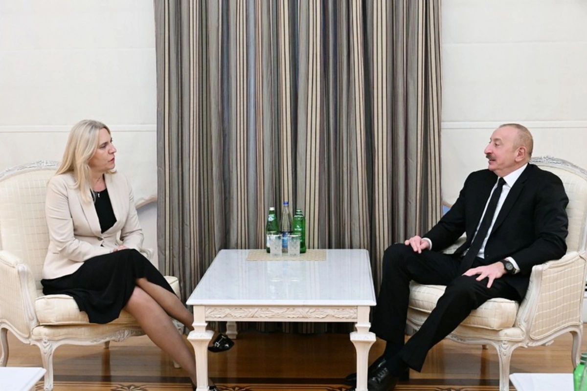 Prezident İlham Əliyev Bosniya və Herseqovinanın Rəyasət Heyətinin Sədri ilə görüşüb