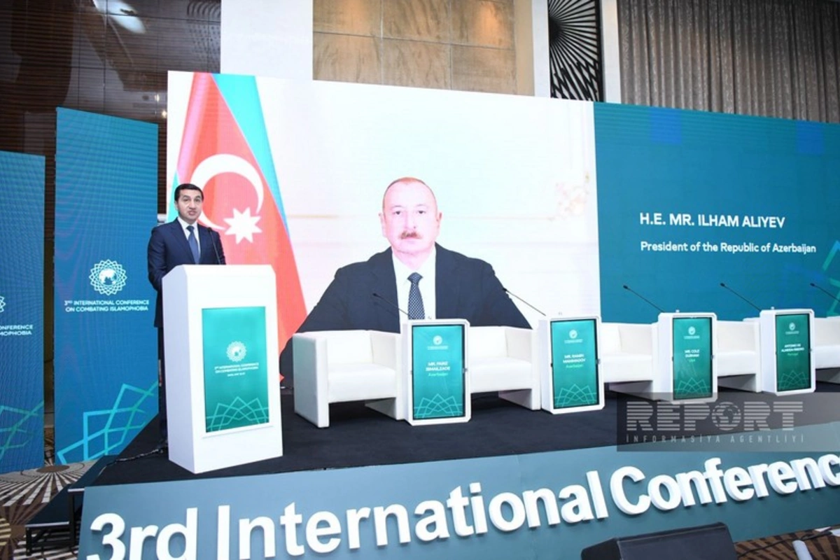 Prezident İlham Əliyev İslamofobiya ilə bağlı konfransın iştirakçılarına müraciət ünvanlayıb