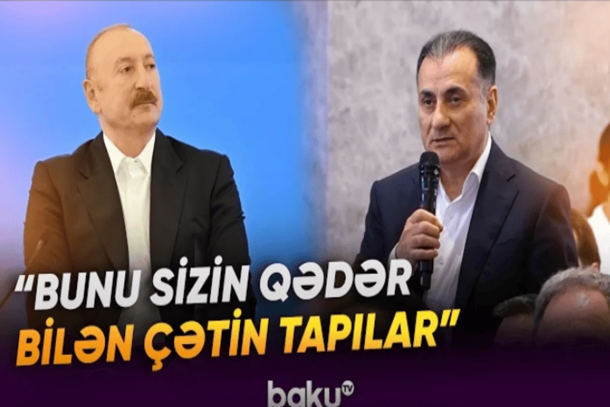 Prezident İlham Əliyev Mir Şahin Ağayevin sualını cavablandırdı: 