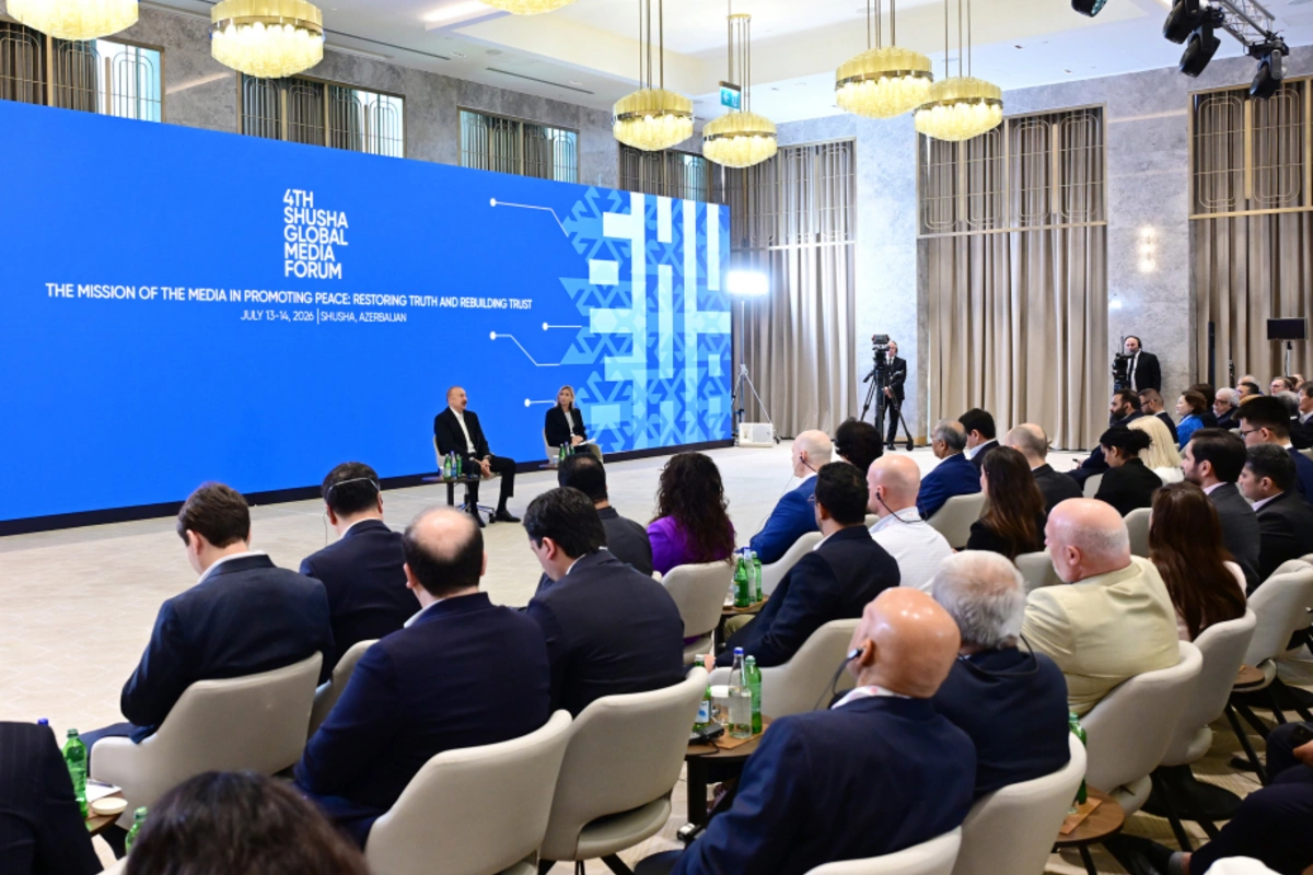 Prezident İlham Əliyev Şuşa Forumunda BMT-də islahatlar məsələsinə toxunub Prezident İlham Əliyev Şuşa Forumunda BMT-də islahatlar məsələsinə toxunub