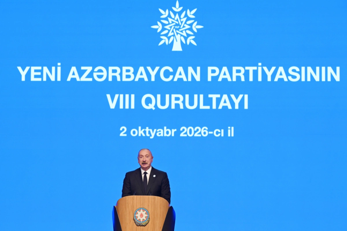 Prezident İlham Əliyev: Yeni Azərbaycan Partiyası Cənubi Qafqazın ən böyük siyasi qüvvəsidir