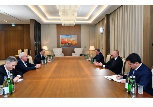 Prezident İlham Əliyev Fələstinin xarici işlər nazirini qəbul edib - YENİLƏNİB