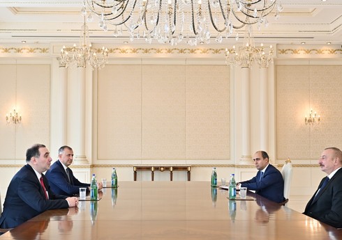 Prezident İlham Əliyev Gürcüstanın təhsil və elm nazirini qəbul edib