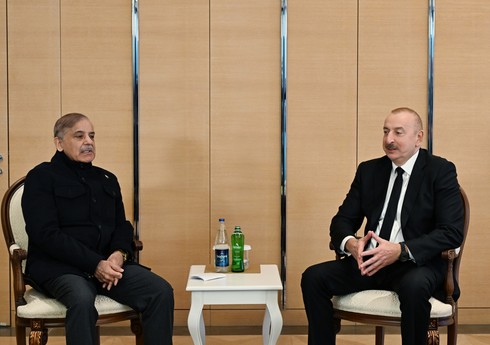 Prezident İlham Əliyev Pakistanın Baş naziri ilə görüşüb - YENİLƏNİB