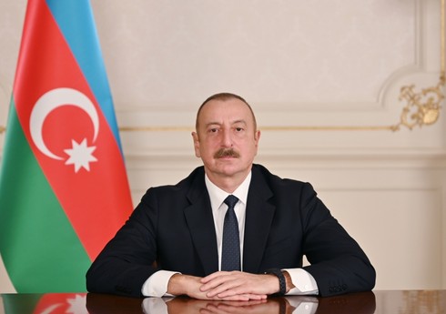 Prezident İlham Əliyev Xocalı soyqırımı abidəsini ziyarət edib - YENİLƏNİB