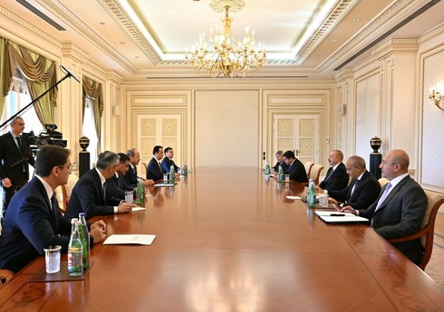 Prezident İlham Əliyev Özbəkistanın Baş nazirini qəbul edib 