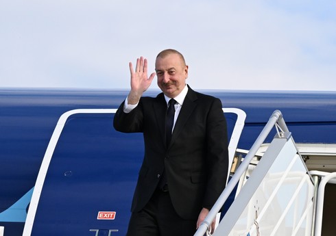 Prezident İlham Əliyevin Almaniyaya işgüzar səfəri başa çatıb