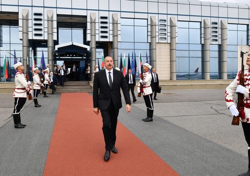 Prezident İlham Əliyevin Bolqarıstana rəsmi səfəri başa çatıb